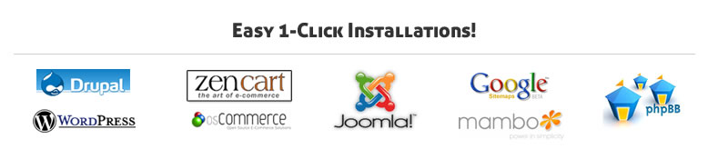 Joomla, Wordpress, Drupal, Google, Mambo etc...